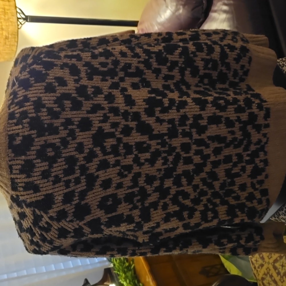 Leopard Print Sweater - Picture 2 of 5
